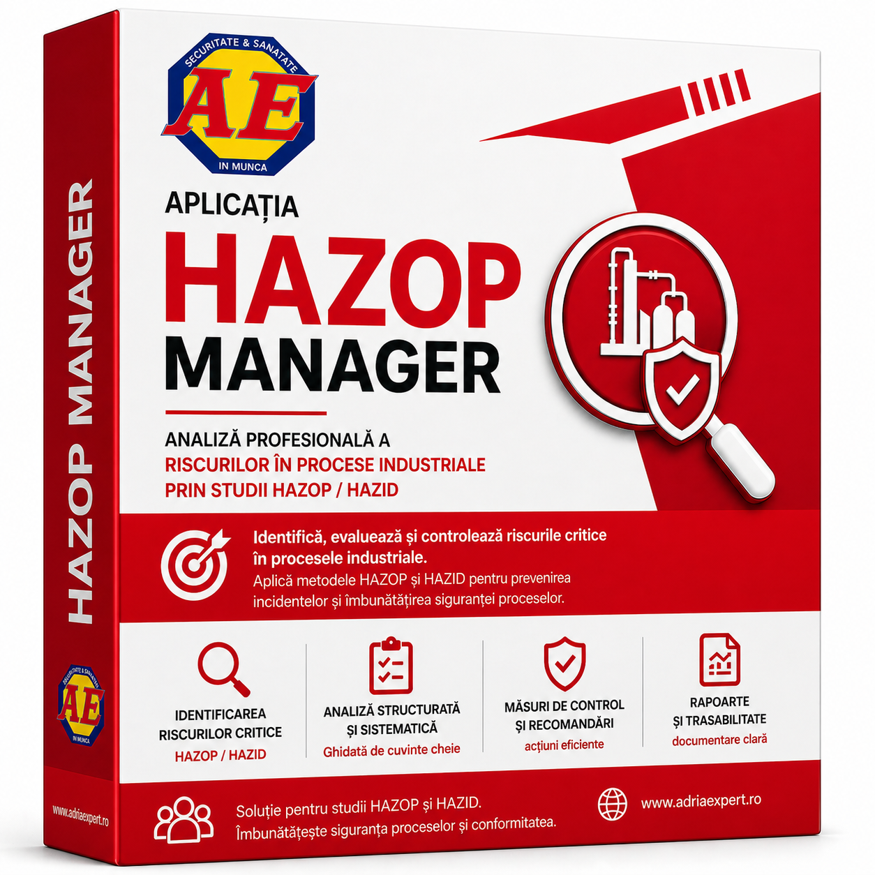 aplicatia HAZOP Manager adria expert
